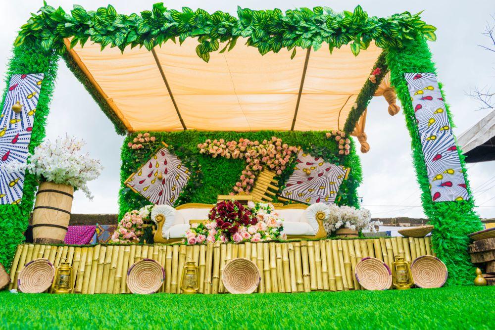 Luxury wedding décor